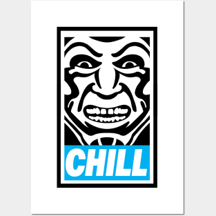 Chill in Blue Posters and Art